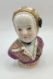 Meissen Germany Figurine - Bust Of Prince Louis Charles De Boubon, 5½