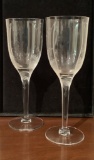 2 Lalique France Champagne Stems - Ange Angel, 8