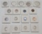 5 Kennedy Half Dollars - 1966, 1967, 1968, Bicentennial;     1965 Quarter;