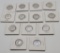 13 Washington Quarters - 11 1964, 1963, 1952 - Please Call For Condition &
