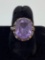 Vintage 14kt Marked Purple Sapphire Ring - Size 6, Total Weight 4.9 G