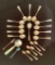 21 Pieces - Art Deco J. Tostrup Sterling & Enameled Spoons Etc.