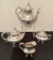 4-piece Reed & Barton Sterling Coffee & Tea Set - Georgian Rose, Includes: