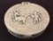 Peruvian Silver Box W/ Incan Motif - Marked Peru 800, 3½