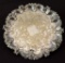 English Georgian Silver Footed Salver - Hallmarked, 8½