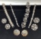 Estate  Lot - Includes: Vintage Rhinestone Jewelry, Trifari Etc.