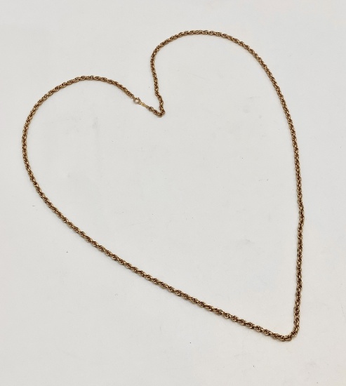14kt Gold 31½" Necklace - 19.9 G