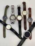 7 Men's Watches - Orvis, Skagen, Swiss Army Etc.