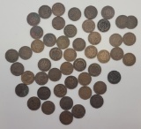 50 Indian Head Pennies - 1880-1909 - Please Call For Condition & Additional