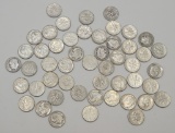50 Roosevelt Dimes - Please Call For Condition & Additional Photos