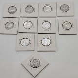 10 1964 Washington Quarters;     1944 Washington Quarter      - Please Call