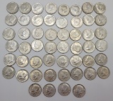 52 Kennedy Half Dollars - 1965, 6 1966, 20 1967, 24 1968 - Please Call For