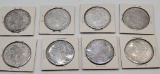 8 Morgan Silver Dollars - 1878S, 1879, 1884O, 1885, 1889O, 1891, 1897S, 189