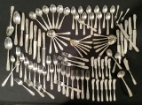 96 Pieces Kirk Stieff Sterling Flatware - Repousse, Includes: 12 9