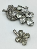 2 Vintage Eisenberg Brooches