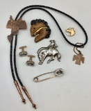 Estate Lot - Wonderful Vintage Horse Related Jewelry Items