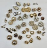 Estate Lot - 20+ Pairs Vintage Earrings