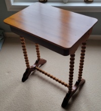 Circa Mid 1800s Spool Design Stand