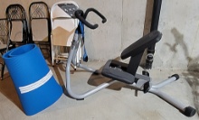 Precor Exercise Machine; Yoga Mat