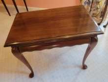 Tea Side Table W/ Double Trays - 18"x8"x24"