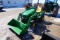 2015 John Deere 1023E diesel tractor w/ 4x4