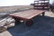 Hay wagon w/ wooden deck