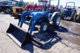 1992 New Holland - Ford 1715 diesel tractor w/ 4x4