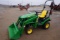 John Deere 1025R diesel tractor