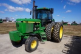 1992 John Deere 4455 diesel tractor