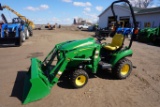 John Deere 1023e Tractor