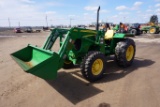 2012 John Deere 5055E diesel tractor