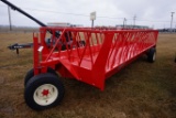 Unused jbm double bar feeder wagon