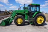 1996 John Deere 7400 diesel tractor