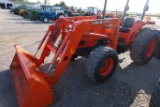 Kubota M6800 diesel tractor