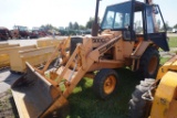 Case 580C diesel loader backhoe