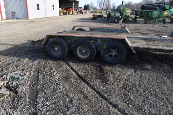 Shop Bulit Tri Axle Trailer 16 Ft