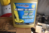 Case Of Service Pro 50/50 Anti Freeze 6 Gallon