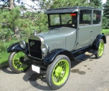 1927 Model T 2 Door Sedan Completely Restored Excellent Condition Runs Weak Spark