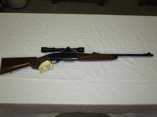 Remington model 742 Woodsmaster 6MM semi auto w/redfield 2x7 scope ser. 7356954