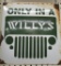 Willy's Dealership Sign Original