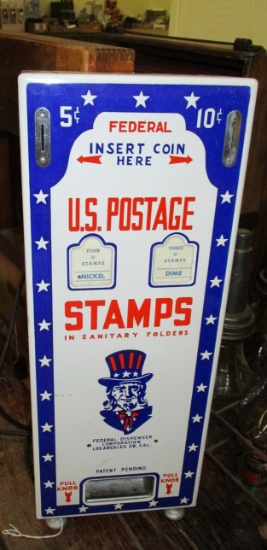US Postage 5 & 10 cent stamp machine