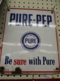 Pure Prep Oil Display sign