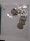 Walking Liberty Halves Uncirculated 1940's (8 coins)
