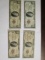 National Currency 1929 $10.00 notes (4 notes)