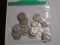 Silver Franklin Halves various dates (20 coins)