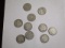 Barber Half Dollars (10 coins)