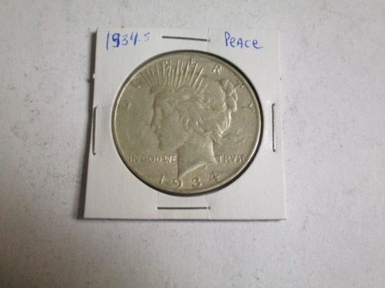 Peace Dollar 1934 S