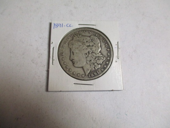 Morgan Dollar 1891 CC