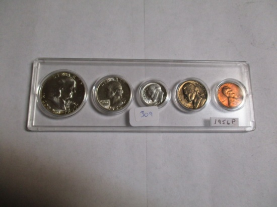 Silver Uncirculated Coin Set 1956 P (10 Coins)