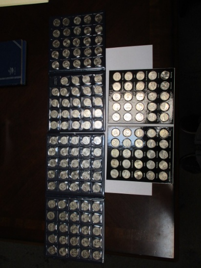 50 State Quarter Collection 3 sets 149 Coins missing Connecticut in one
